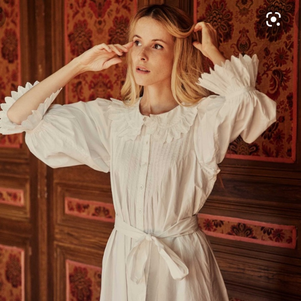 Dôen Helena Nightgown in Powder - XS NWT